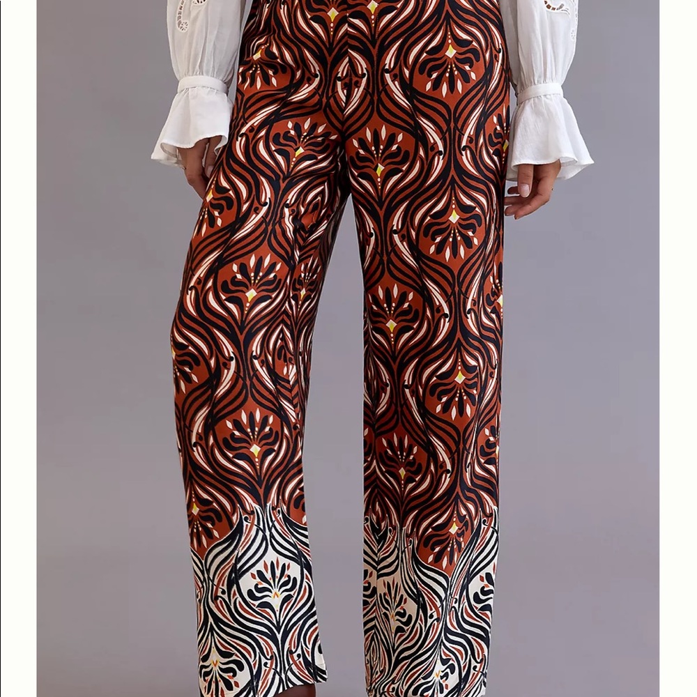 Anthropology wise leg pants.